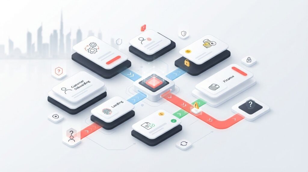 Banking Workflow Management System: Core Integrations and Controls